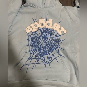 READ BIO!! Sky Blue and Pink and Black Spider Hoodies for Low Price!!